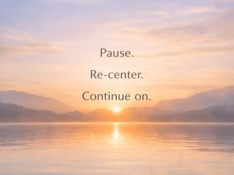 When Life Pulls You&nbsp;Off‑Center